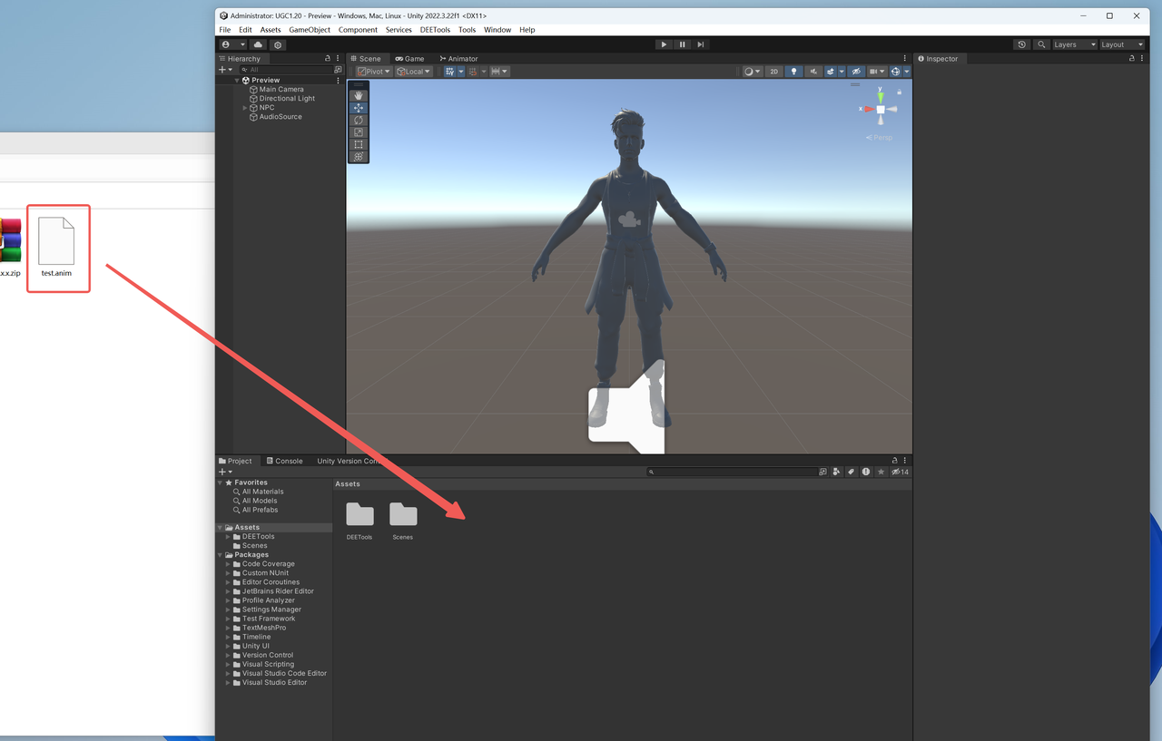 Step 3: Import FBX