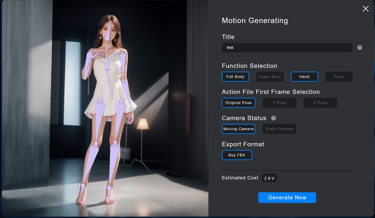 Step 4: Generate FBX