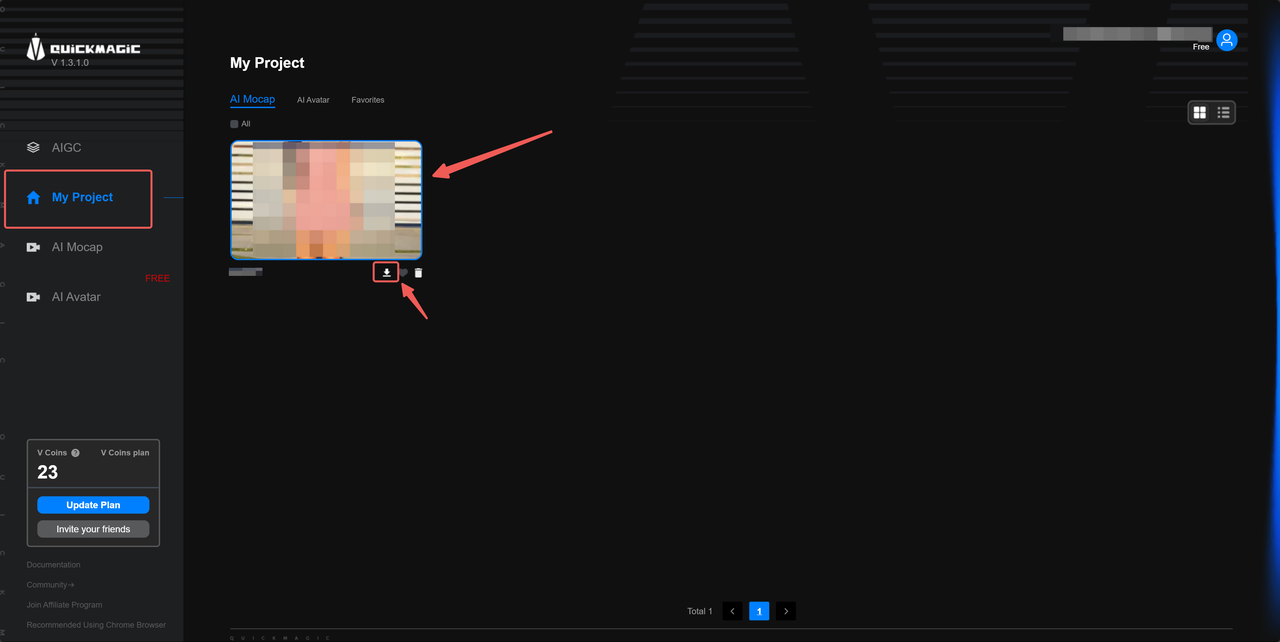 Step 5: Download FBX